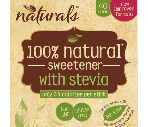 Naturals with Stevia Sticks